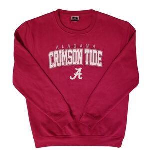 UA Crimson Tide Sweatshirt Large Embroidery Raised Letters Applique